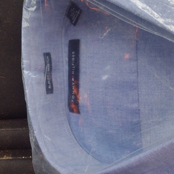 Tommy Hilfiger Men's Blue Shirt 2XL NWT - Picture 3 of 4